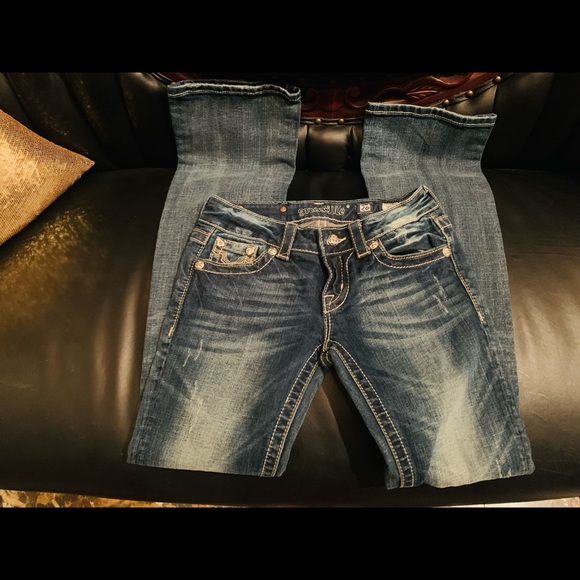 Like New Miss Me Boot Cut Jeans pants - Picture 7 of 7